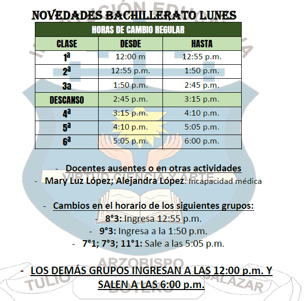 HORARIO
